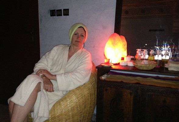 Full Nepal Massage Oil - Enjoying a scrub and massage in a Hammam in Agadir Morocco ...