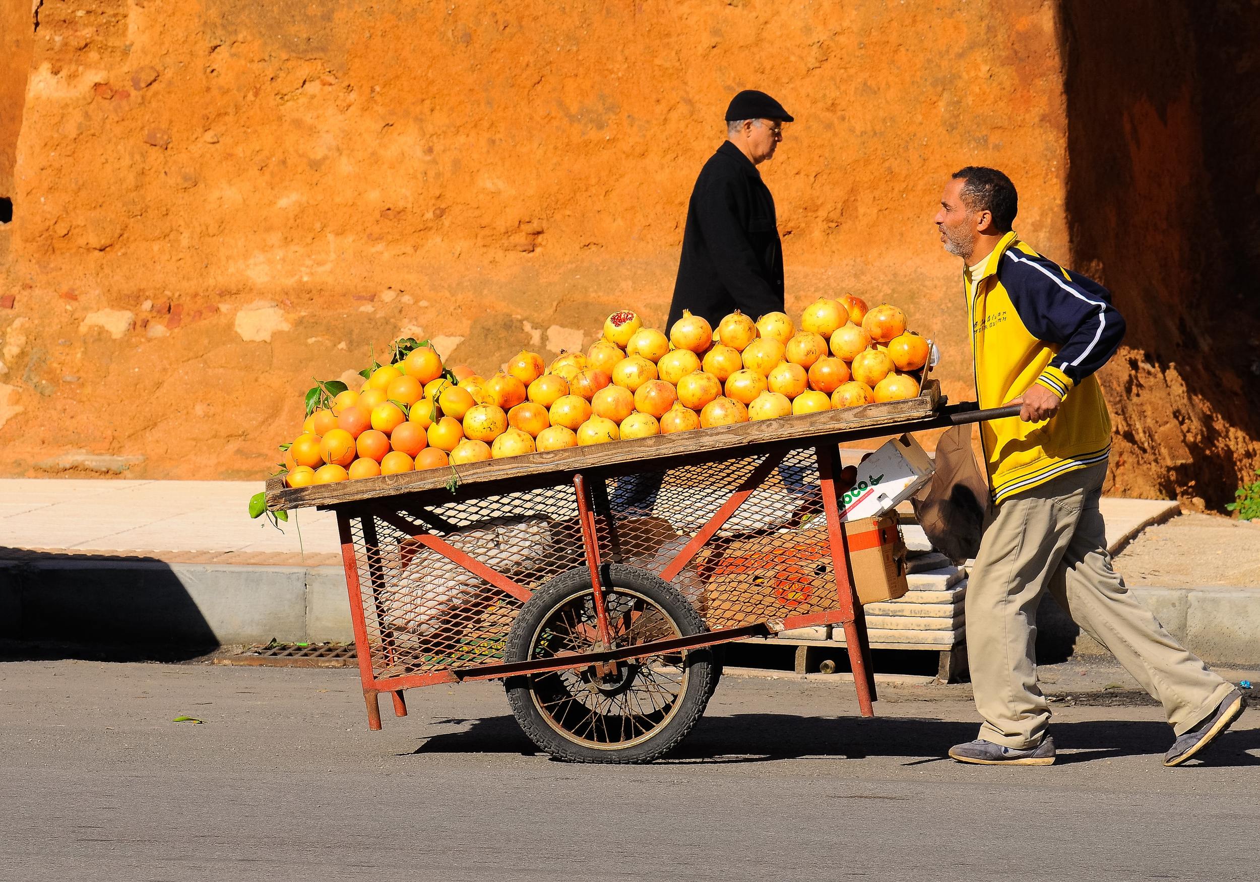 Naranjas en Casablanca Unsplash