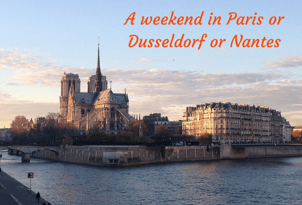A Weekend In Paris Nantes Dusseldorf With Bmi Regional Heather