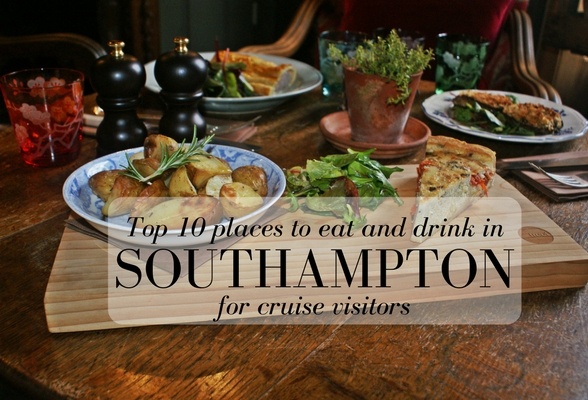 Best Places To Eat in Southampton for cruise visitors | Heather on her