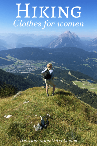 Hiking clothes for women - what to wear for comfort and style